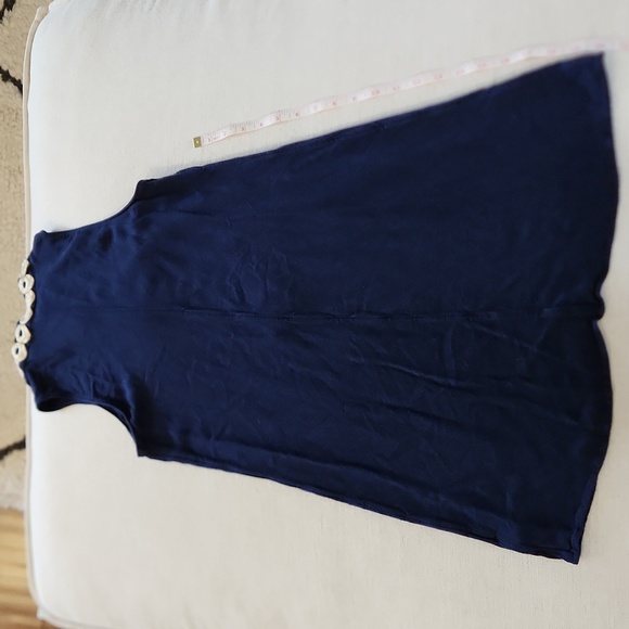 Lilly Pulitzer Jane Shift Dress Mini Blue 2 - Picture 7 of 8